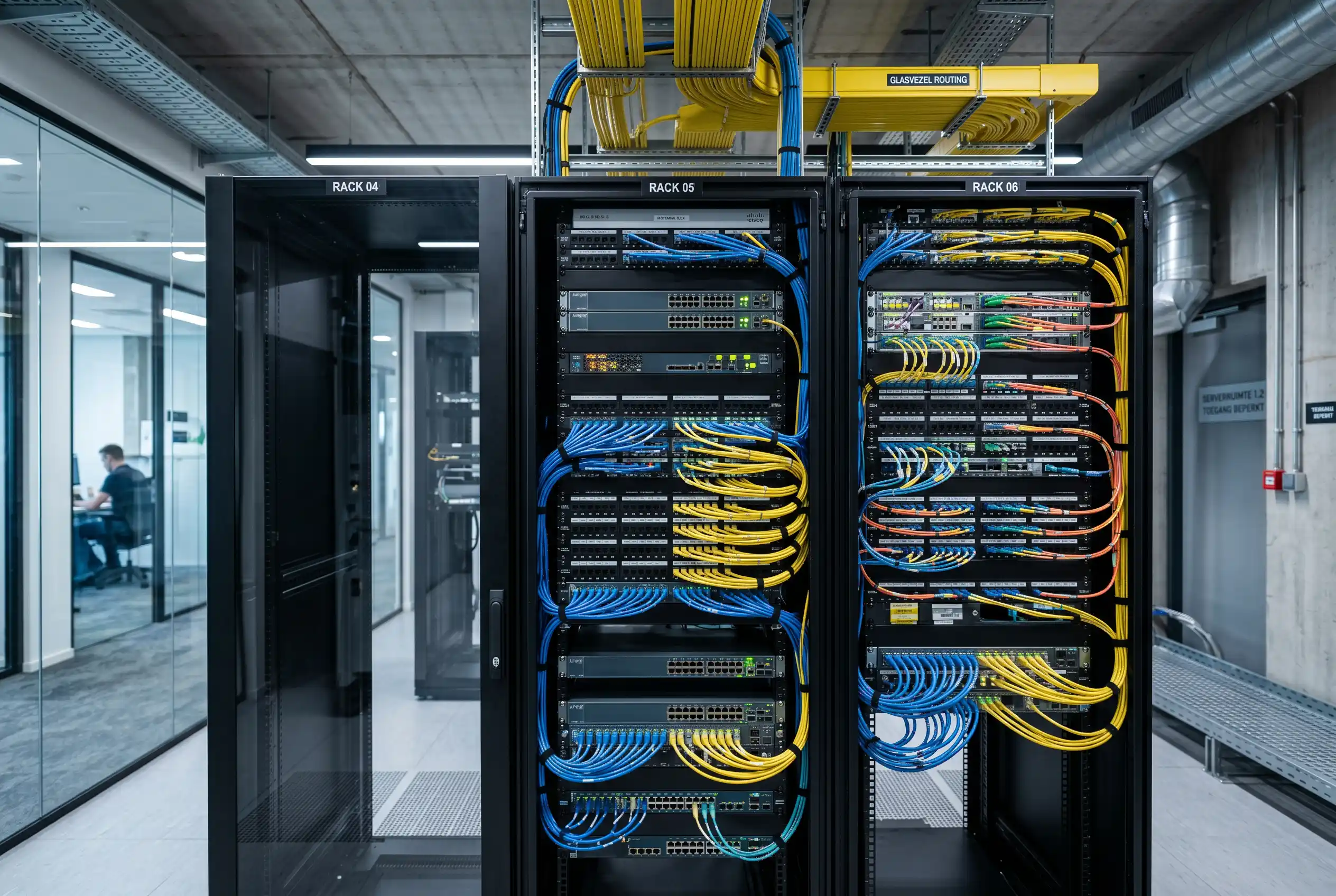 Elektro-four-dienst-Netwerksystemen